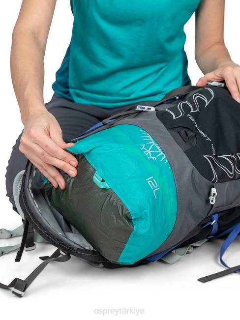 kadınlar menekşe moru Osprey fırtına 40 hafif sırt çantasıyla seyahat | yürüyüş | çoklu spor 20VZ35