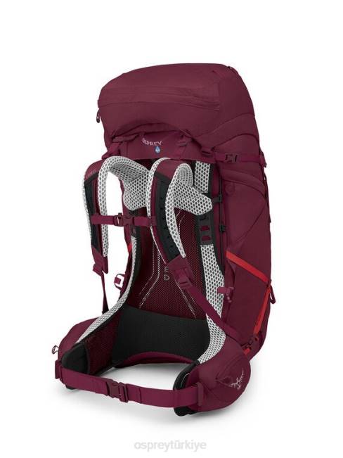 kadınlar panzehir mor Osprey aura ag lt 65 sırt çantasıyla seyahat 20VZ7
