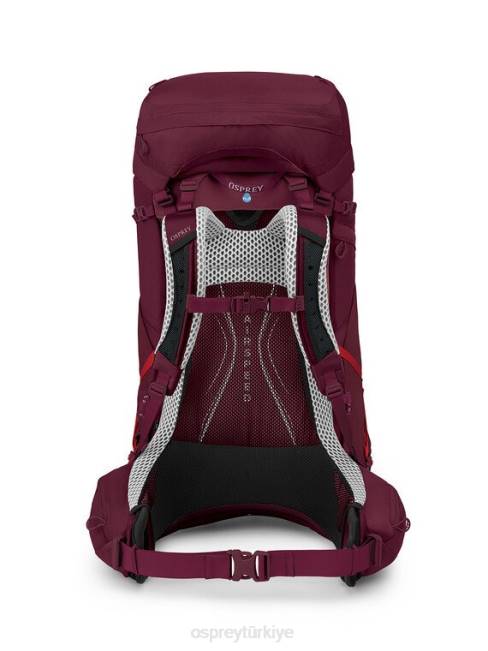 kadınlar panzehir mor Osprey aura ag lt 65 sırt çantasıyla seyahat 20VZ7