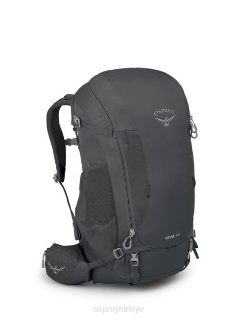 kadınlar tünel görüşü gri Osprey viva 45 sırt çantasıyla seyahat 20VZ42