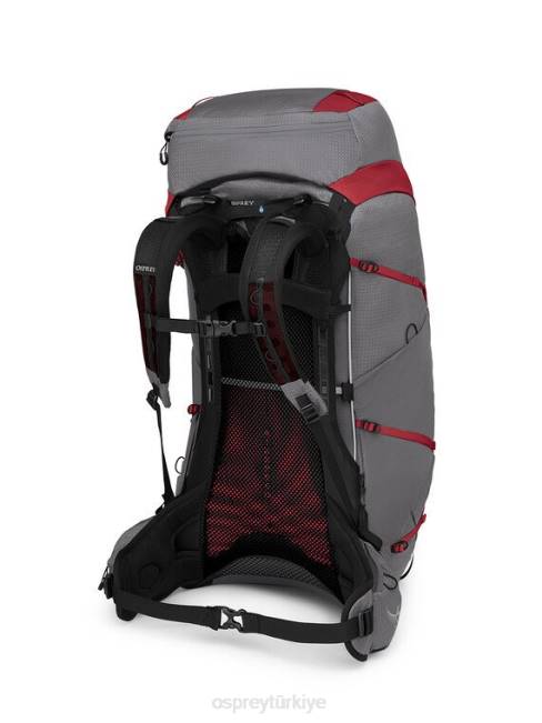 üniseks dale grisi Atatürk çiçeği kırmızısı Osprey eja pro 55 sırt çantasıyla seyahat 20VZ33