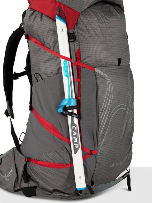 üniseks dale grisi Atatürk çiçeği kırmızısı Osprey eja pro 55 sırt çantasıyla seyahat 20VZ33