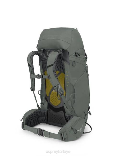üniseks kayalık dere yeşili Osprey Kyte 48 sırt çantasıyla seyahat 20VZ60