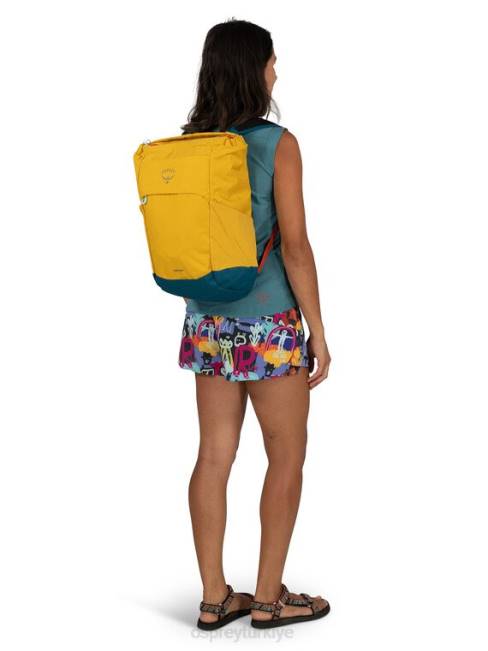 üniseks manolya baskı jübile mavisi Osprey daylite taşıma çantası her gün 20VZ400