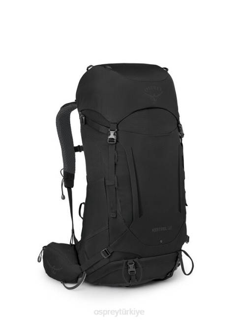 üniseks siyah Osprey kerkenez 38 sırt çantasıyla seyahat 20VZ223