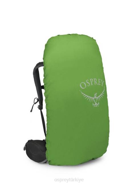 üniseks siyah Osprey kerkenez 48 sırt çantasıyla seyahat 20VZ53