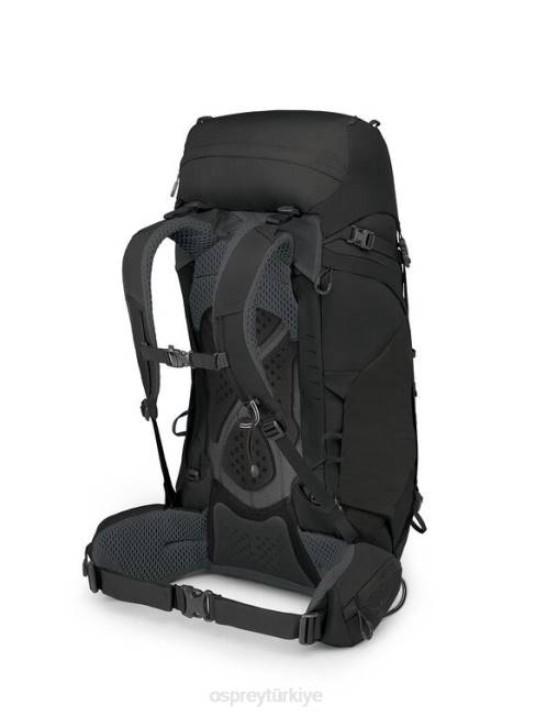 üniseks siyah Osprey kerkenez 48 sırt çantasıyla seyahat 20VZ53