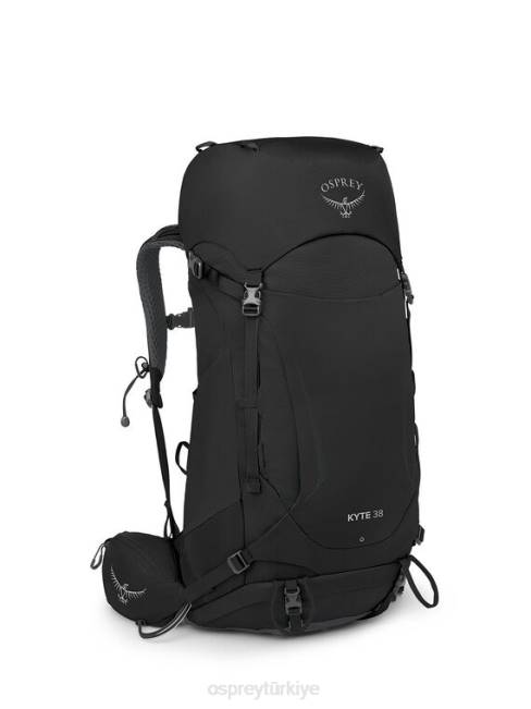 üniseks siyah Osprey kyte 38 sırt çantasıyla seyahat 20VZ227